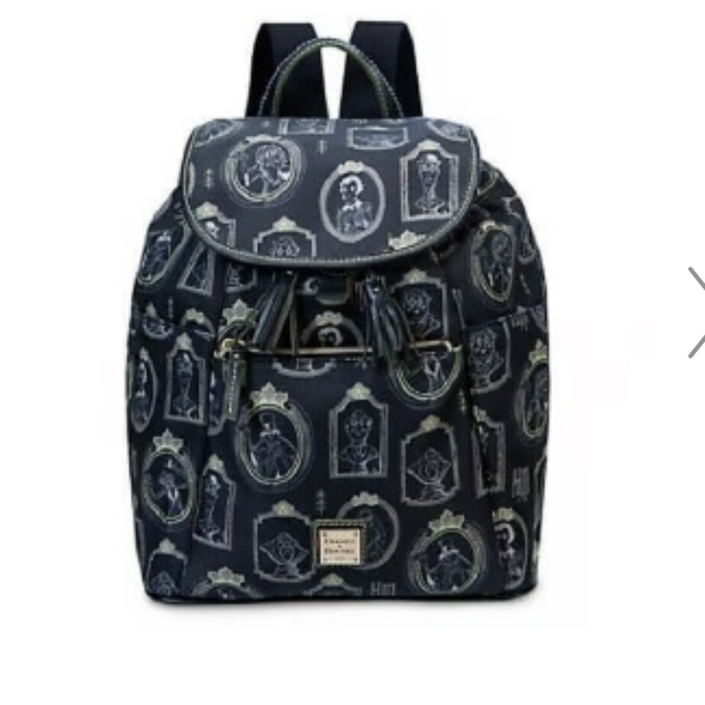 Dooney & Bourke Disney Haunted Mansion Portraits Backpack New and Sealed